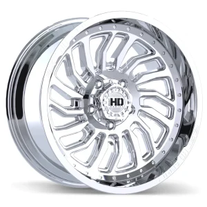 Fast HD – D-STRUCT – Chrome – 20″x10″ -15mm – Summer Wheels – F267-2000-85CN-15C778
